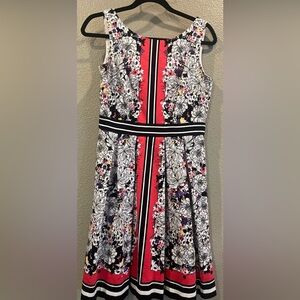 Floral Striped NY & Co Dress